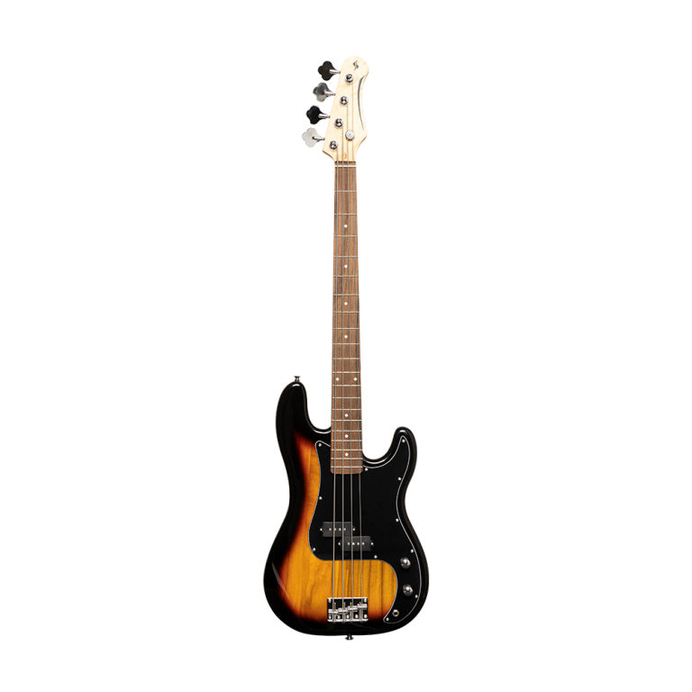 Stagg Standard "P" electric bass guitar - Sunburst (High Gloss)