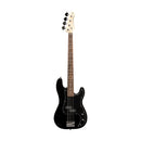 Stagg Standard "P" electric bass guitar - Black (High Gloss)