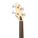Stagg "Fusion" electric bass guitar, fretless