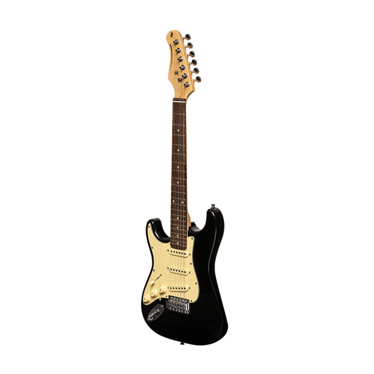 Stagg Standard "S" electric guitar, 3/4 format, Left hand model