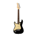 Stagg Standard "S" electric guitar, 3/4 format, Left hand model