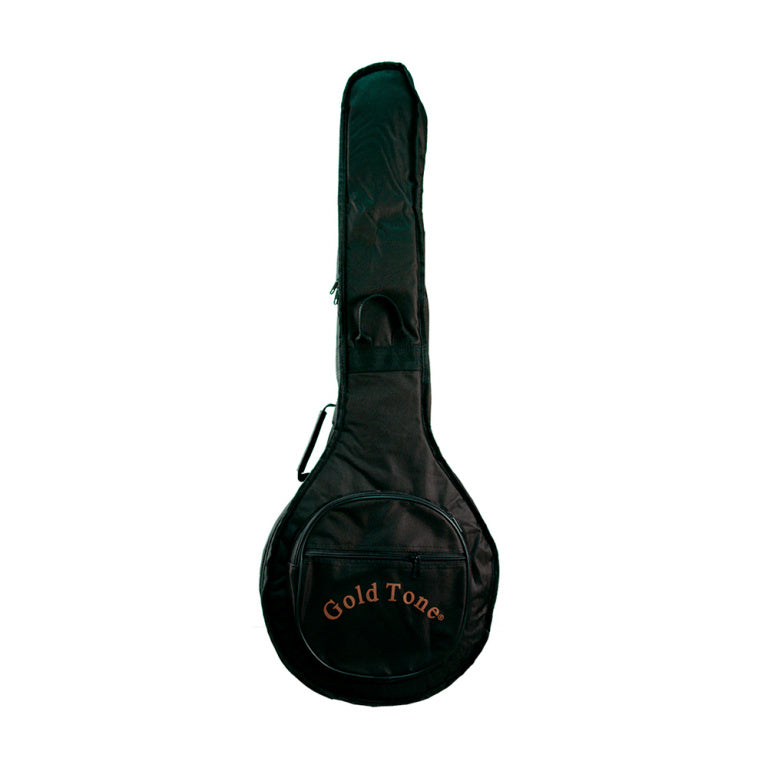 Gold Tone Cripple Creek C.Carlin Banjo - Left Hand + Bag