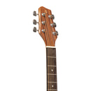 Stagg Acoustic dreadnought guitar, sapele, natural finish