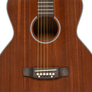 Stagg Acoustic auditorium guitar, sapele, natural finish