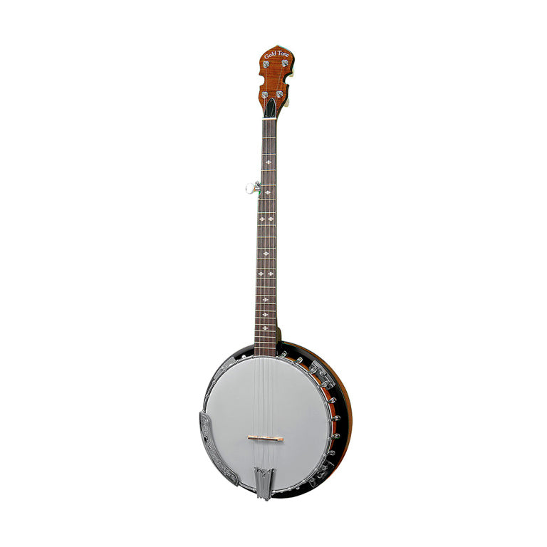 Gold Tone Cripple Creek RESO Left Hand Banjo + Bag