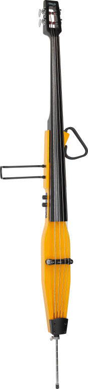 Stagg 3/4 electric double bass with gigbag, honey