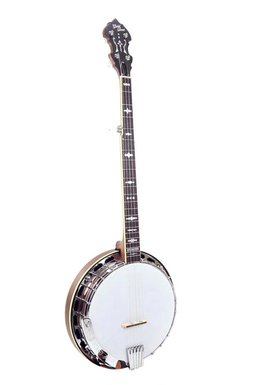 Gold Tone 5-string bluegrass banjo, wide neck, with case