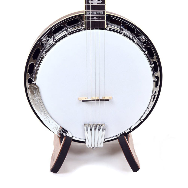 Gold Tone 5-string bluegrass banjo, wide neck, with case