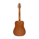 Stagg Acoustic dreadnought travel guitar, spruce, natural finish