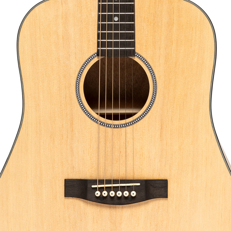 Stagg Acoustic dreadnought guitar, spruce, natural finish