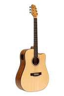 Stagg Electro-acoustic dreadnought guitar with cutaway