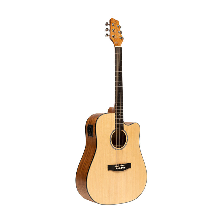 Stagg Electro-acoustic dreadnought guitar with cutaway