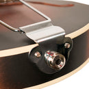 Gold Tone 6-string guitar mandolin with F-style body, pickup and case