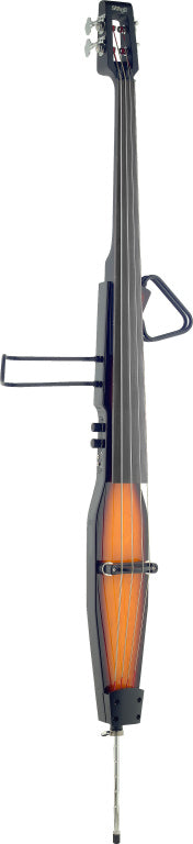 Stagg 3/4 electric double bass with gigbag, violinburst