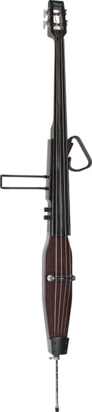 Stagg 3/4 electric double bass with gigbag, dark brown