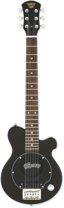 Aria Electric Guitar - PGG 200 Portable Guitar - Black