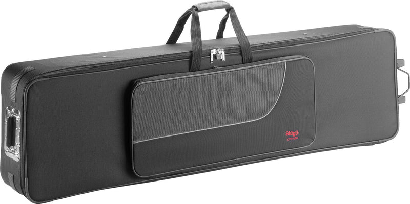 Stagg Soft case for keyboard, with wheels and handle