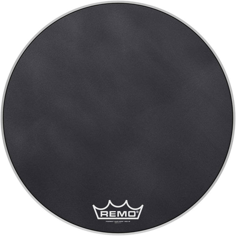 Remo 26" Powermax Black Suede Marching Bass Drumhead