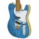 Aria Electric Guitar - 615 MK2 Nashville - Turquoise Blue
