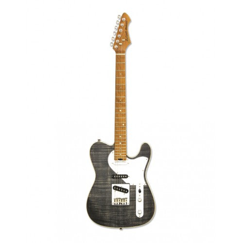 Aria Electric Guitar - 615 MK2 Nashville - Black Diamond