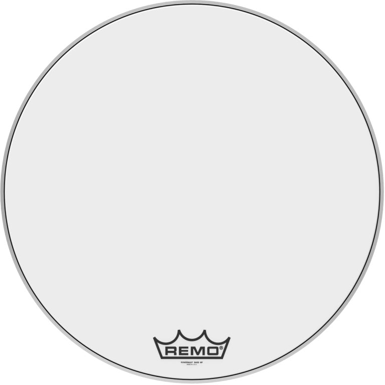 Remo 28" Powermax Ultra White Marching Bass Drum head