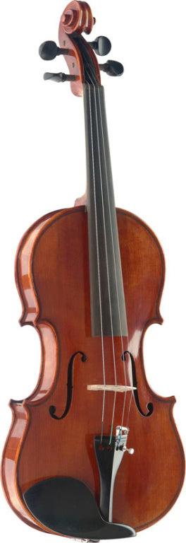 Stagg 4/4 Hand-Varnished Solid Flamed Maple Violin w/ Deluxe soft-case