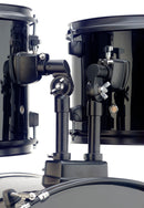 Stagg 5-piece, 6-ply basswood, 22" standard drum set w/ hardware & cymbals - Black