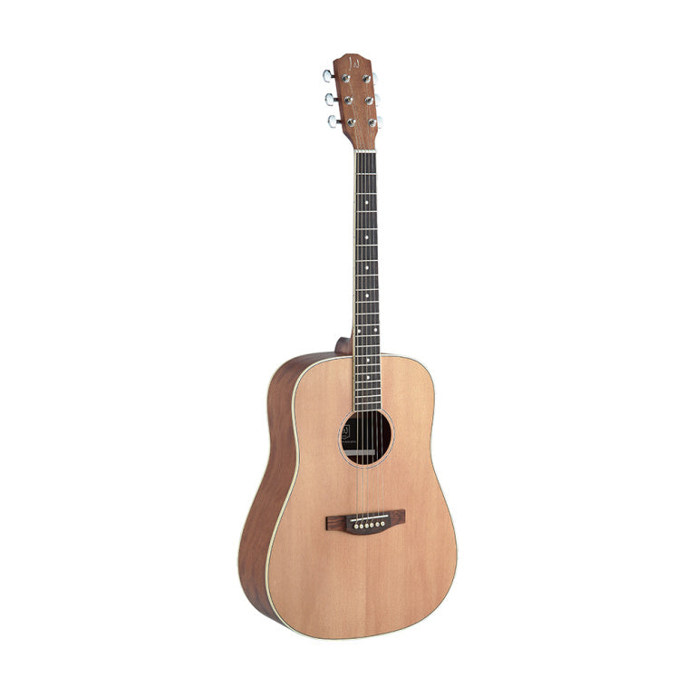 JN Guitars Asyla series 4/4 dreadnought acoustic guitar with solid spruce top