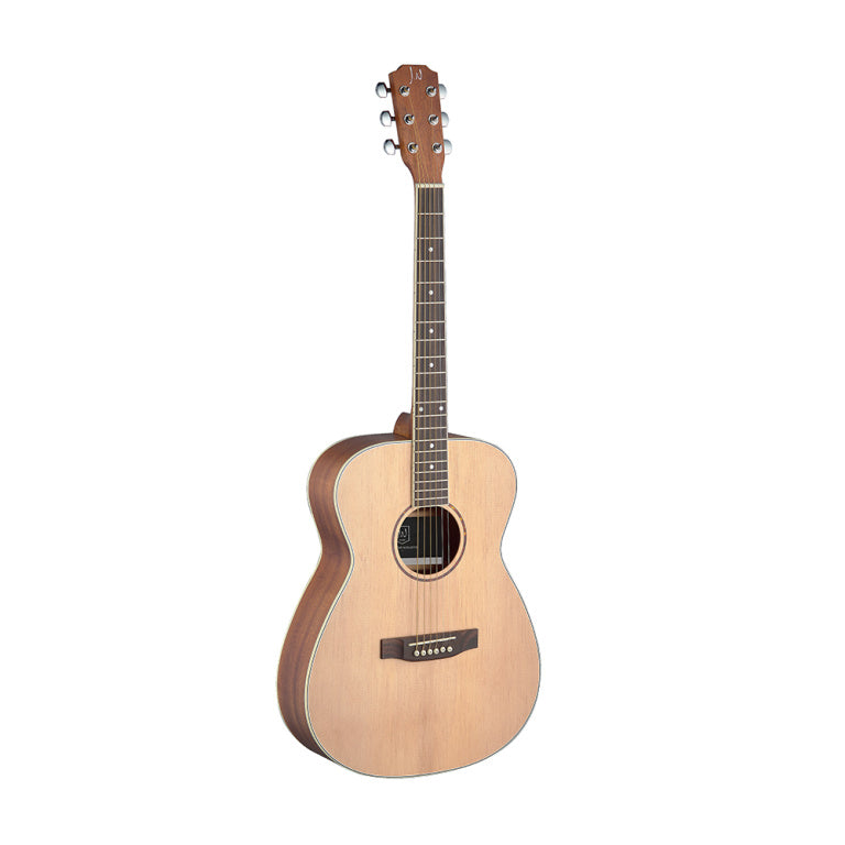 JN Guitars Asyla series 4/4 auditorium acoustic guitar with solid spruce top