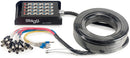 Stagg S-Series Stagebox - 16x XLR F Inputs/ 4x Stereo Jack Outputs - 15m