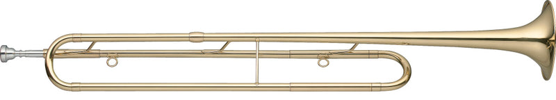 Stagg Eb Fanfare Trumpet, body in brass - clear lacquered
