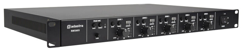 RMS605 Amplifier 100V - 5 x 60W
