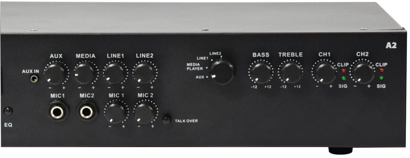 A2 Stereo PA Amplifier 2 x 200W