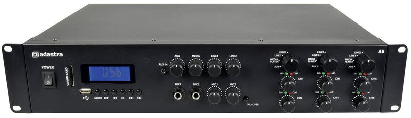 A6 Tri Stereo Amplfier 6x200W