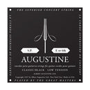 Augustine A6BK Classic Black Single String - E/6th