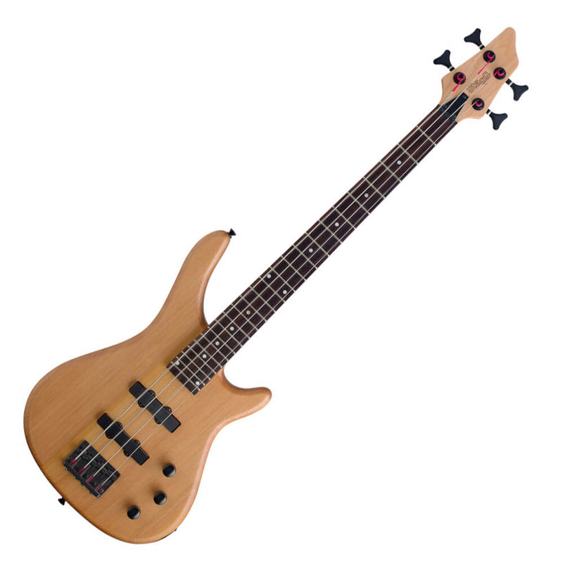 Stagg 4-String "Fusion" 3/4 model electric Bass guitar - Natural