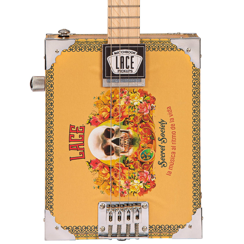 Lace Tweed Cigar Box Guitar Case