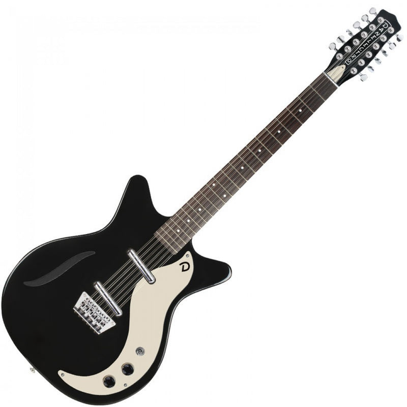 Danelectro Vintage 12 String Guitar ~ Gloss Black