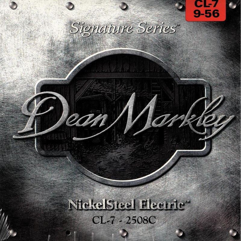 Dean Markley Custom Light 9-56 NickelSteel Electric Signature Series 7 String Set