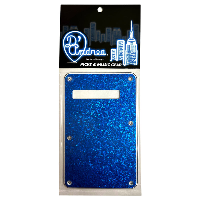 D'Andrea Backplate ~ S-Style ~ Blue Sparkle