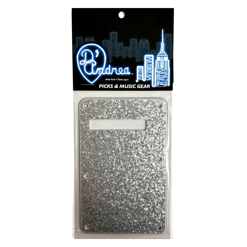 D'Andrea Backplate ~ S-Style ~ Silver Sparkle