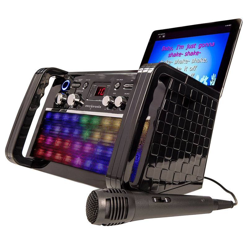Easy Karaoke Bluetooth® System with LED Light Effects