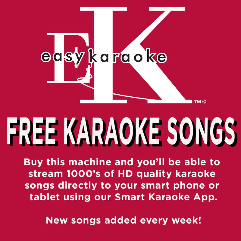 Easy Karaoke Bluetooth® Karaoke Machine