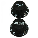 Guitar Tech Control Knobs ~ Black