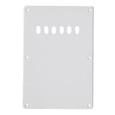 Guitar Tech Backplate Cover ~ White