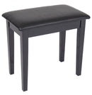 Kinsman Piano Bench with Storage ~ Satin Black