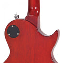 Vintage V100AFD Reissued Electric Guitar ~ Left Hand Flamed Amber