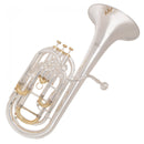 Odyssey Premiere 'BB' Baritone Horn Outfit ~ Silver Plated