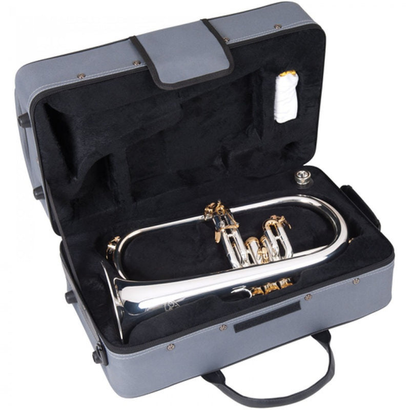 Odyssey Premiere 'BB' Flugel Horn Outfit ~ Silver Plated