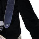 Perri's 2.5" Soft Suede Guitar Strap ~ Navy